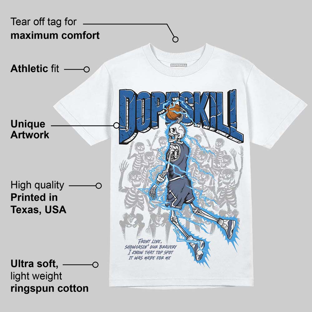 Diffused Blue 11s superstreetwear T-Shirt Thunder Dunk Graphic