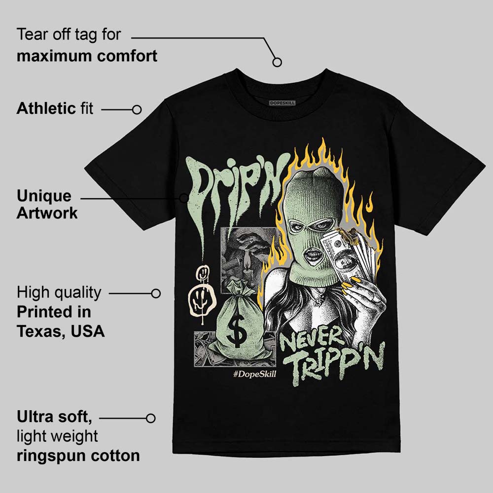 Seafoam 4s 2025 superstreetwear T-Shirt Drip'n Never Tripp'n Graphic