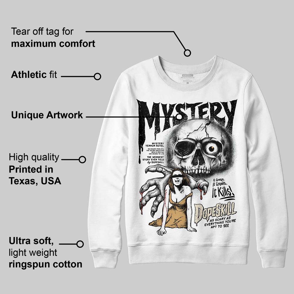 Reverse Metallic 5s superstreetwear Sweatshirt Mystery Ghostly Grasp Graphic