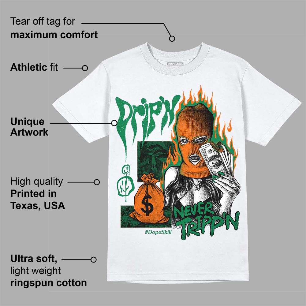 Green Collection superstreetwear T-Shirt Drip'n Never Tripp'n Graphic
