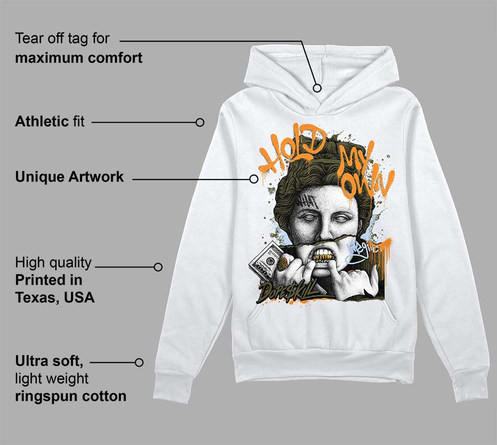 Olive 5s superstreetwear Hoodie Sweatshirt Hold My Own Graphic