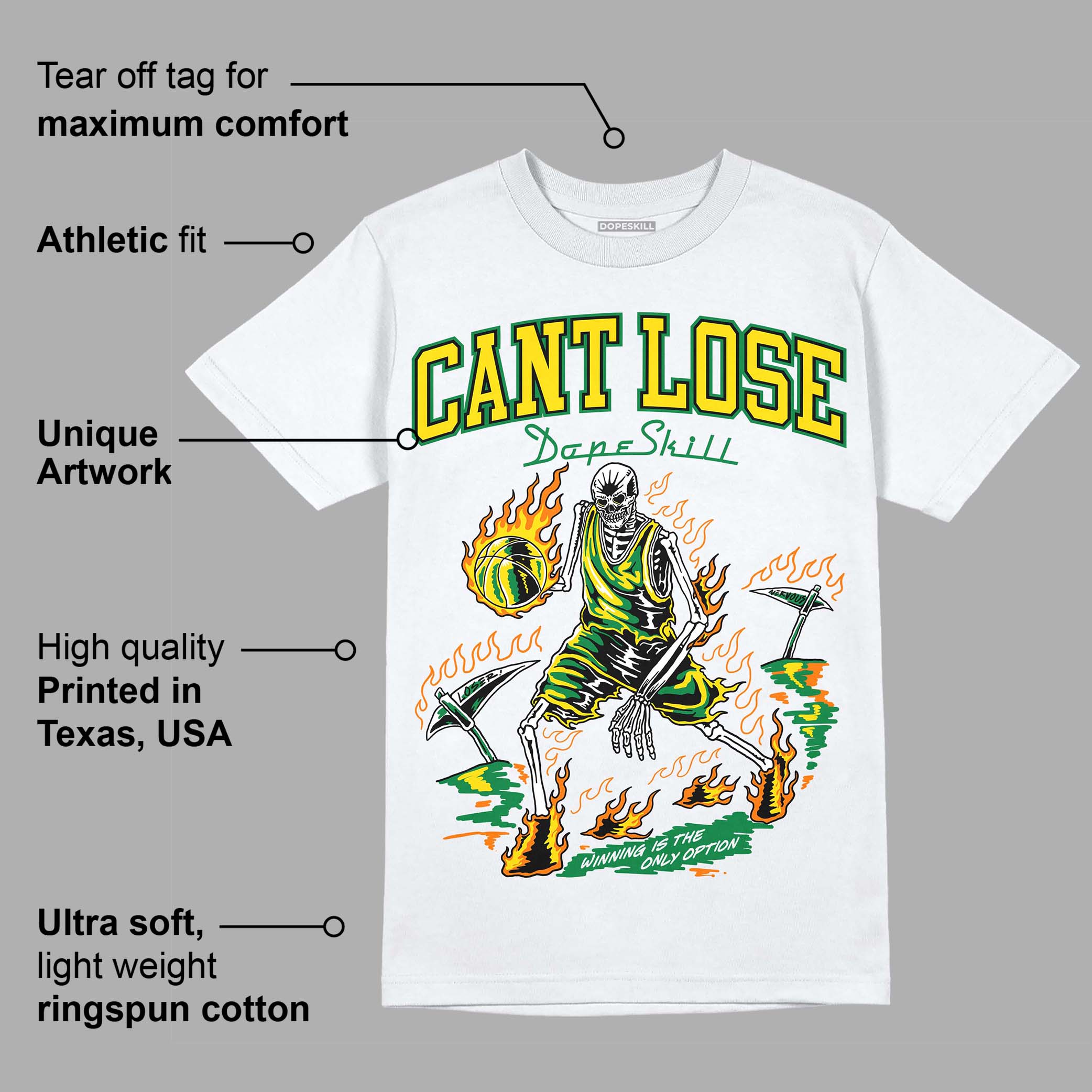 Dunk Low Reverse Brazil superstreetwear T-Shirt Cant Lose Graphic