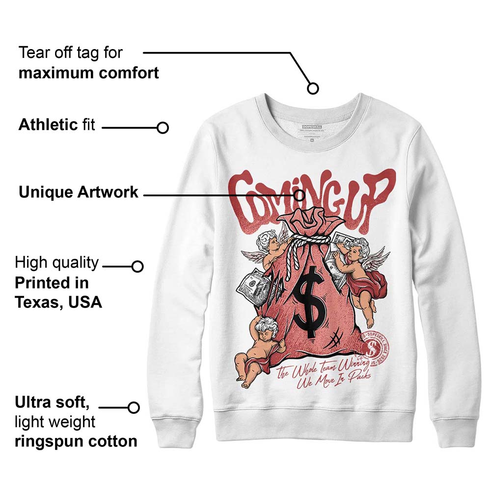 Dune Red 13s superstreetwear Sweatshirt Money Bag Coming Up Graphic