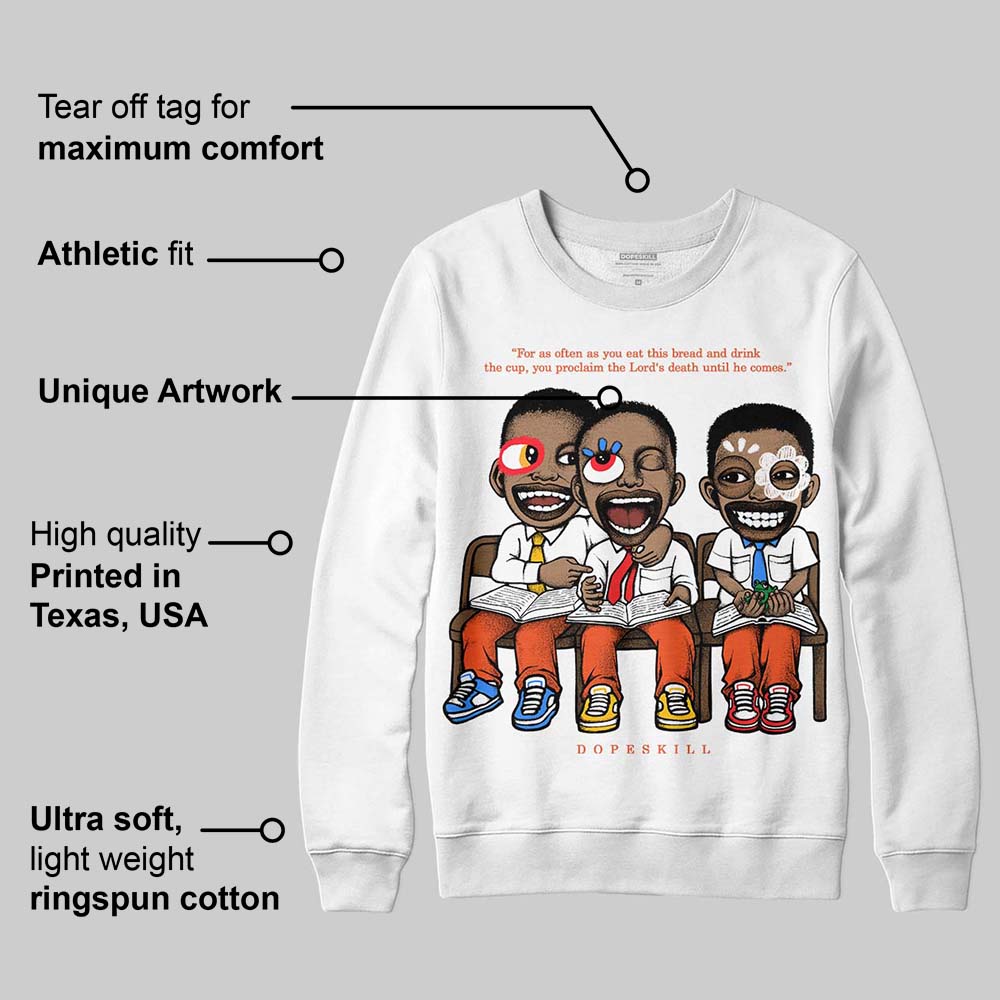 Orange Milk superstreetwear Sweatshirt First Sunday Graphic