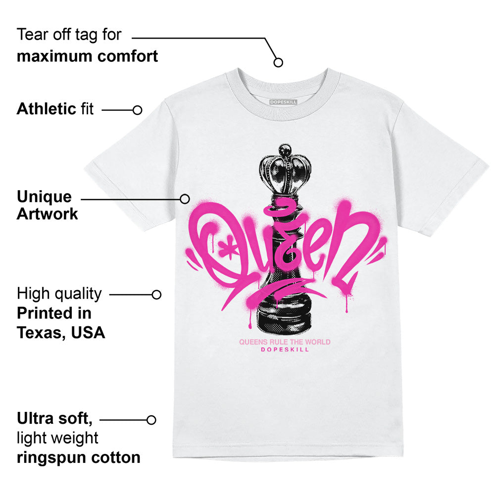Triple Pink Dunk Low superstreetwear T-Shirt Queen Chess Graphic