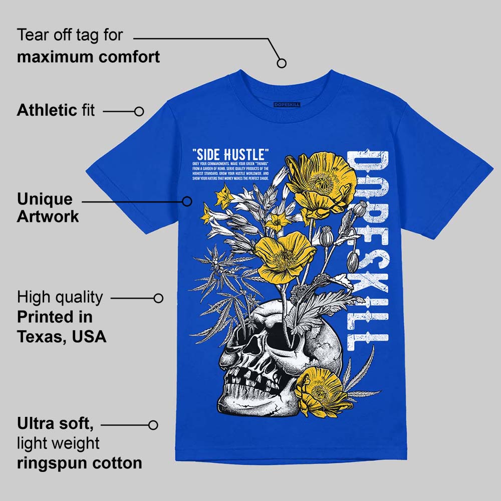 Blueberry 12s superstreetwear Royal T-shirt Side Hustle Graphic