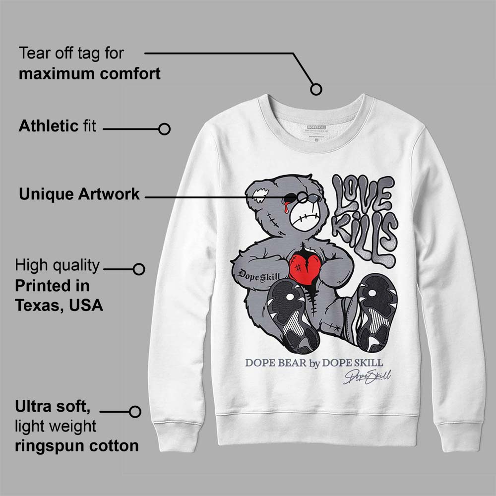 Stealth 14s superstreetwear Sweatshirt Love Kills Graphic