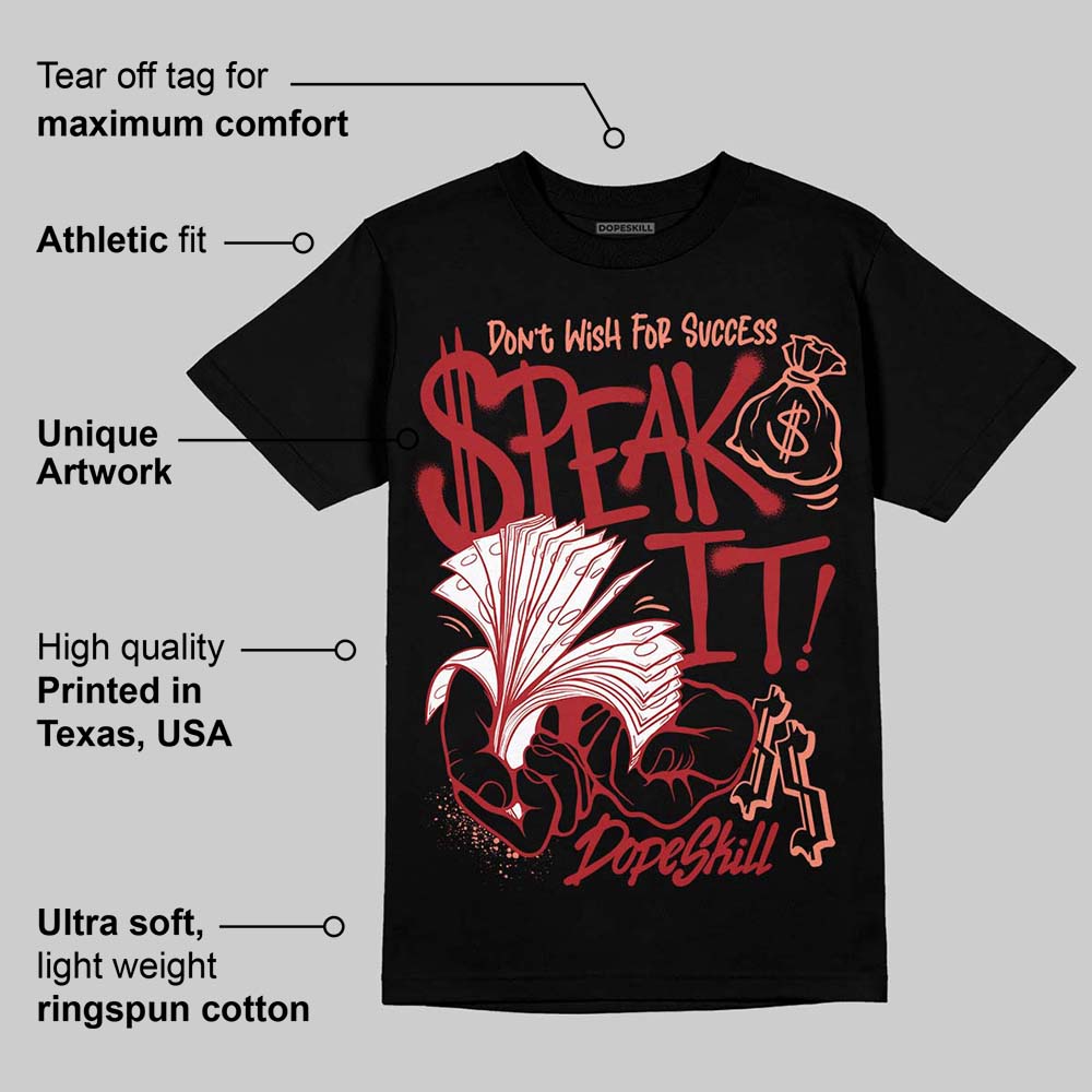 Rare Air Cinnabar 1s superstreetwear T-Shirt Speak It Graphic