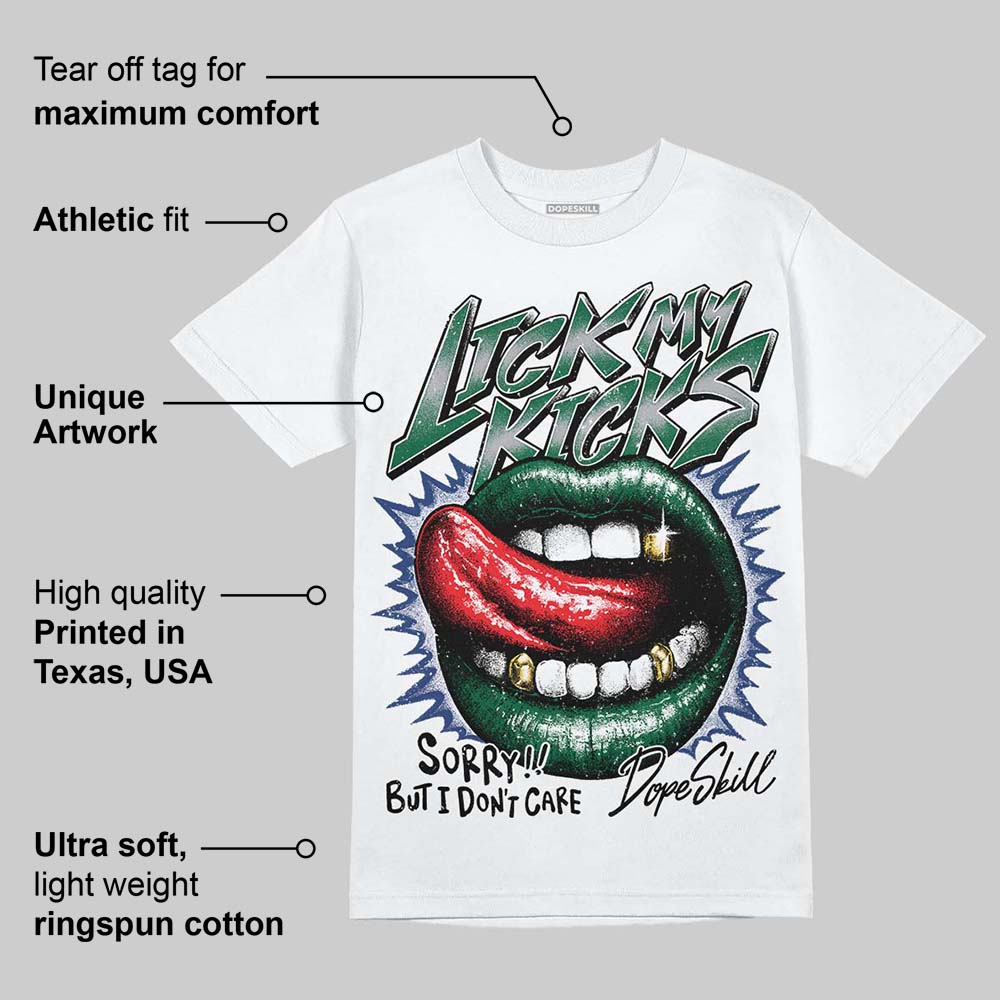 GT-2160 Shamrock Green superstreetwear T-Shirt Lick My Kicks Graphic