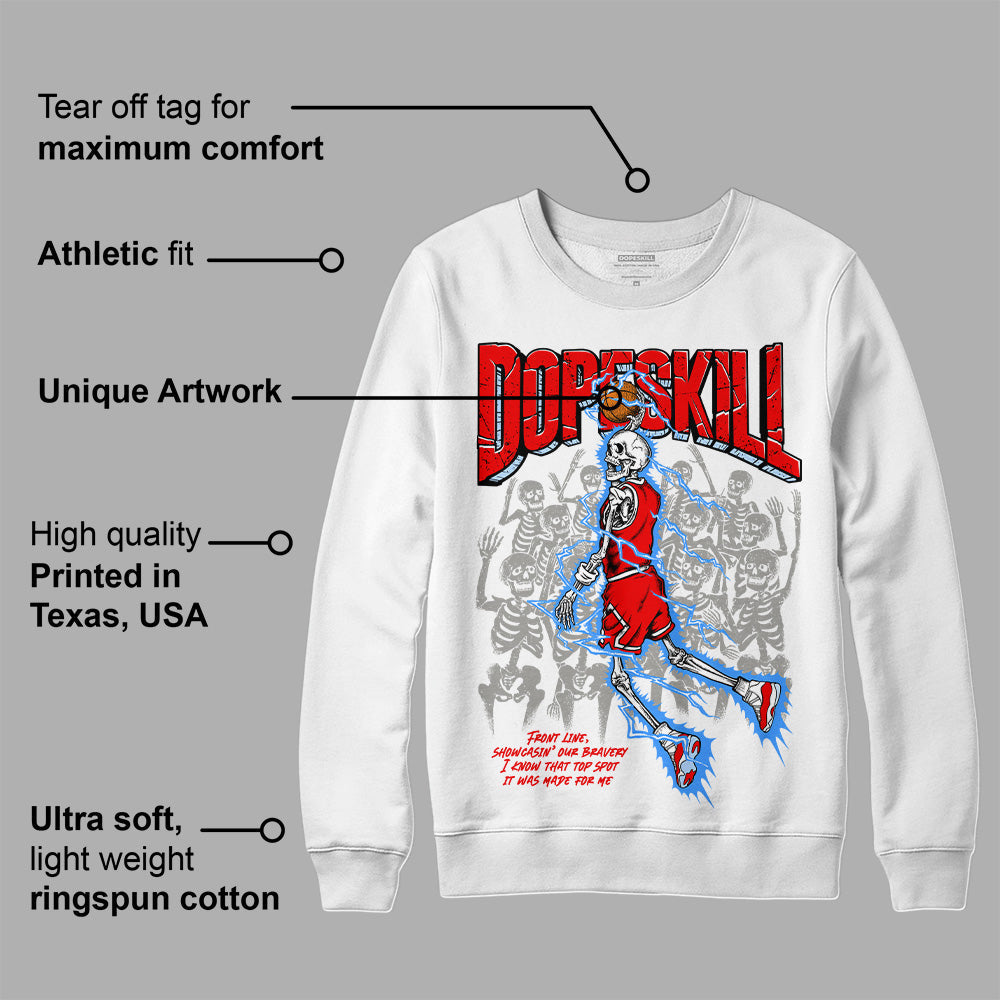 Cherry 11s superstreetwear Sweatshirt Thunder Dunk Graphic