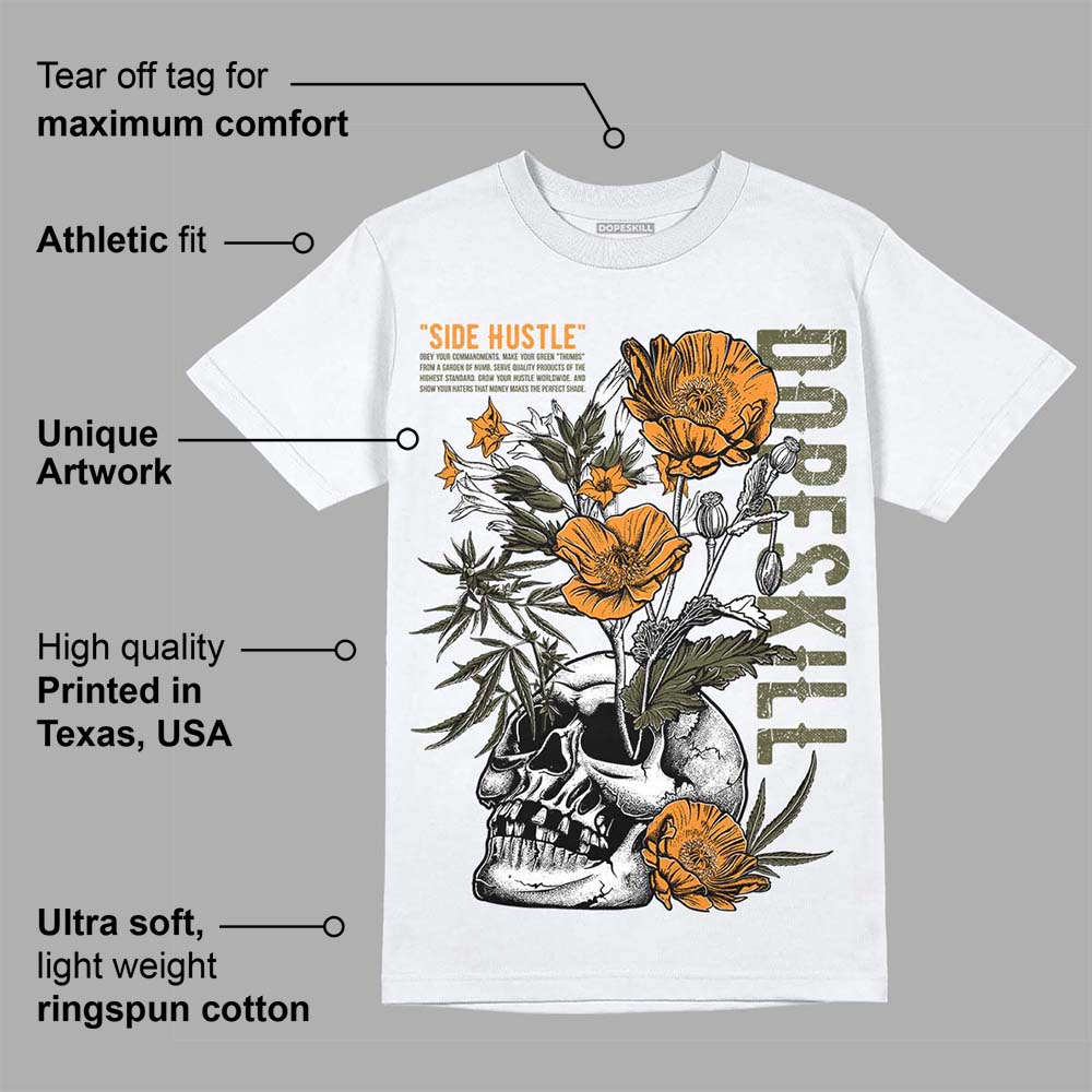 Olive 5s superstreetwear T-Shirt Side Hustle Graphic