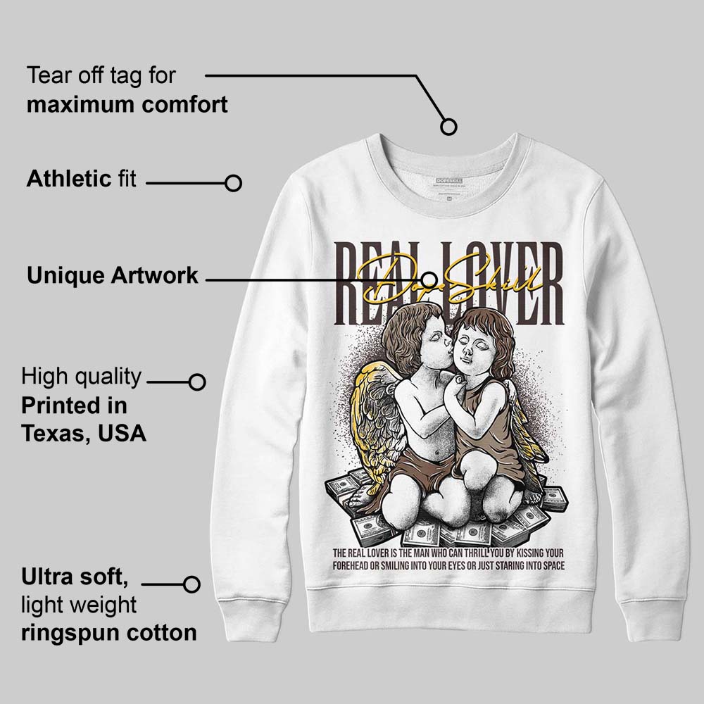 Baroque Brown 12s superstreetwear Sweatshirt Real Lover Graphic
