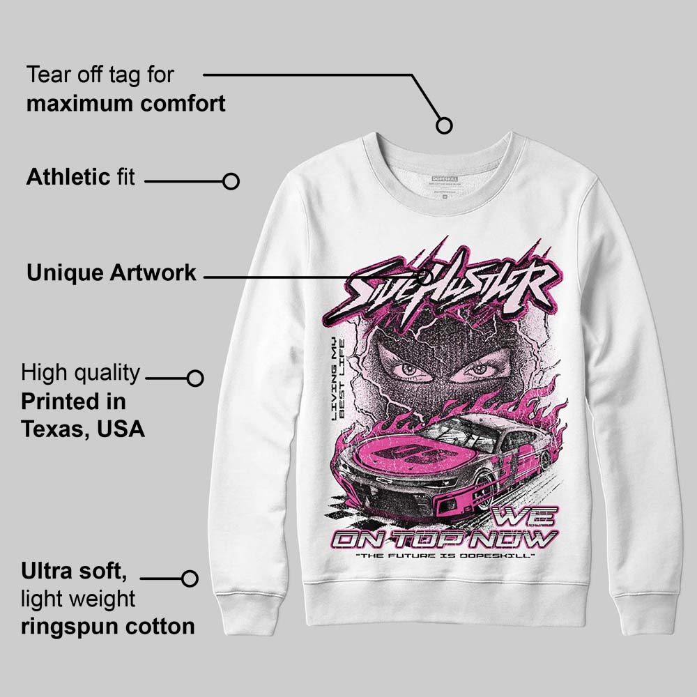 Triple Pink Dunk superstreetwear Sweatshirt New Side Hustler Graphic