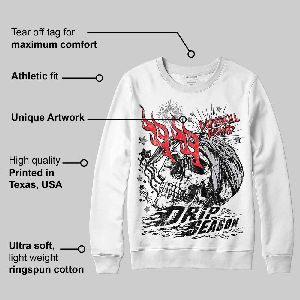 Grey Collection superstreetwear Sweatshirt Drip Season Graphic