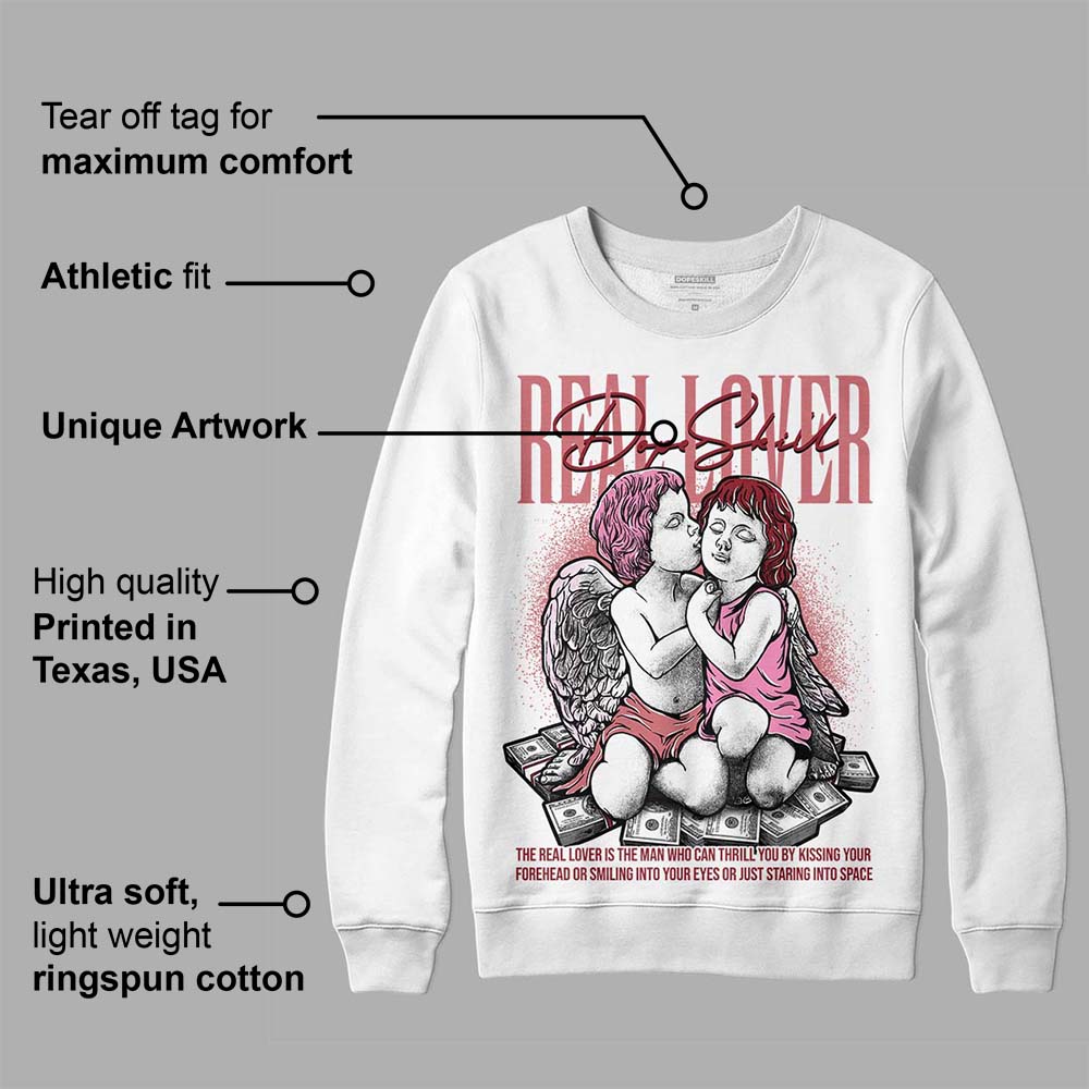 Valentine's Day Collection superstreetwear Sweatshirt Real Lover Graphic
