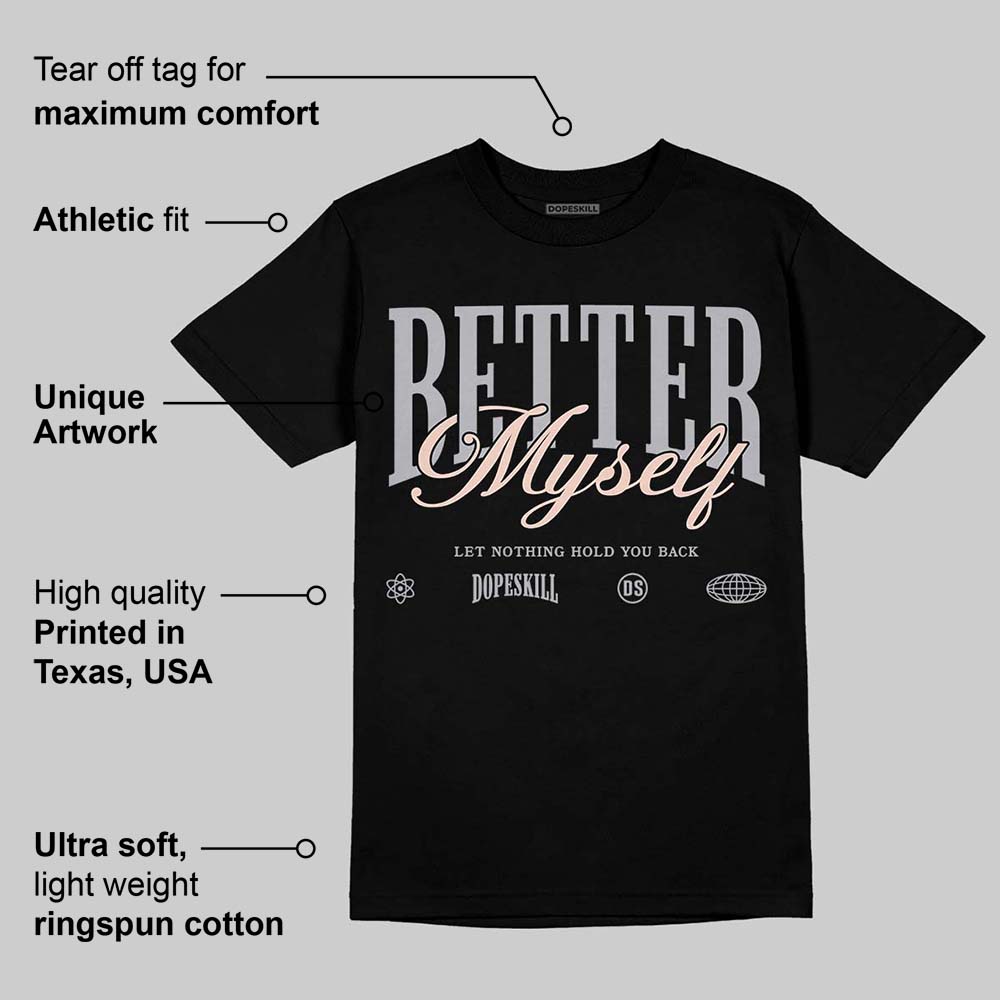 1130 Oyster Grey superstreetwear T-Shirt Better Myself Graphic