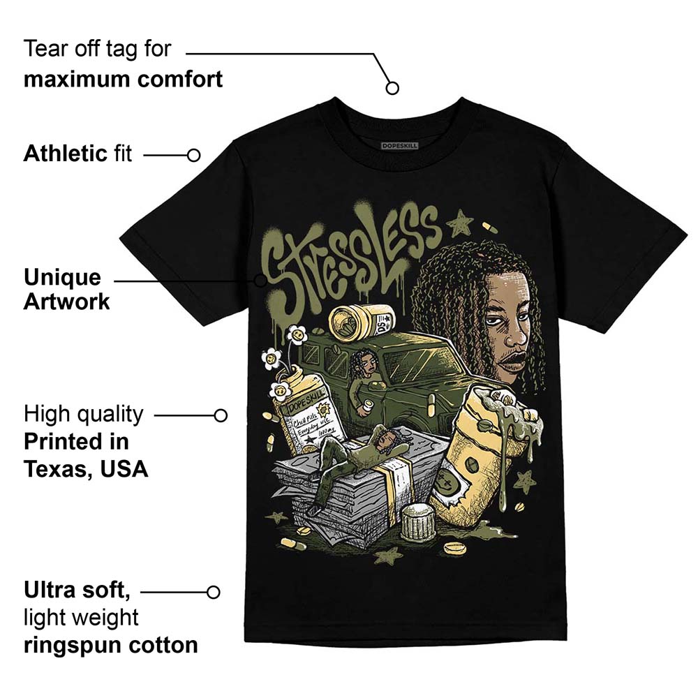 Craft Olive 4s superstreetwear T-Shirt Stressless Graphic
