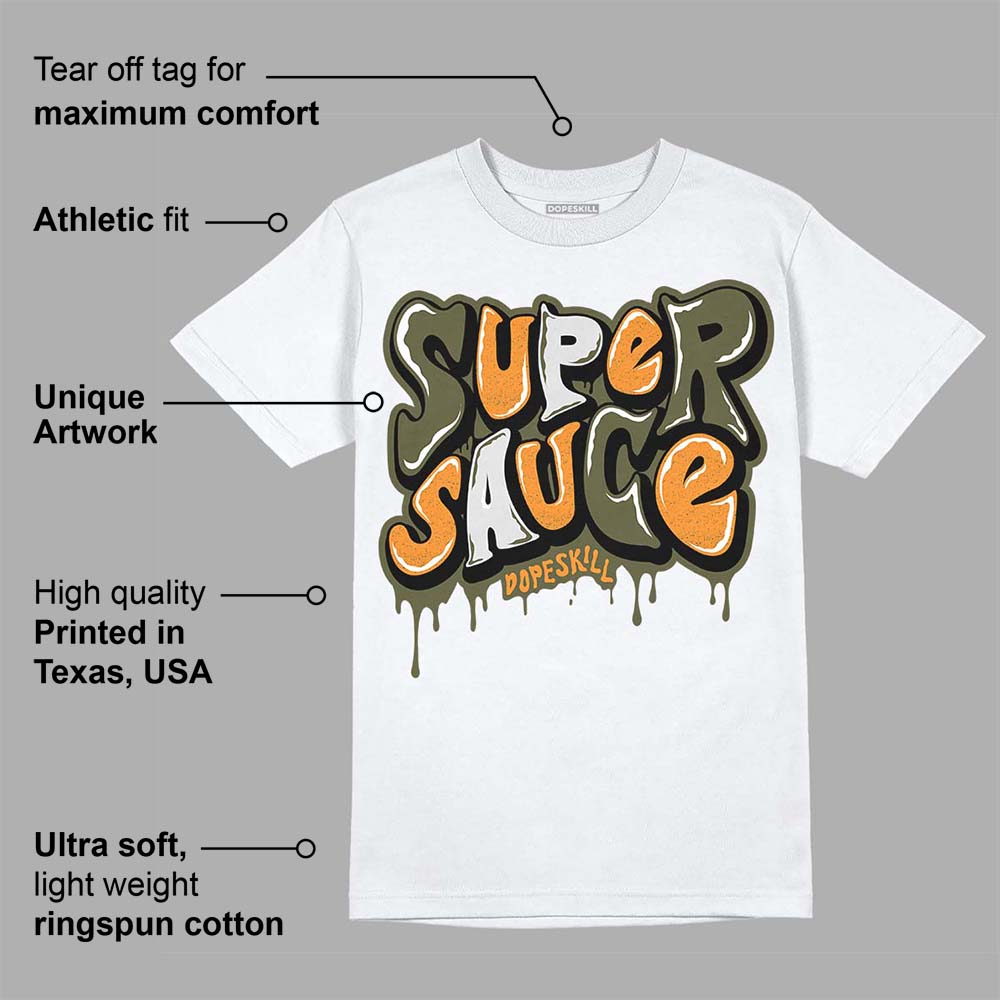 Olive 5s superstreetwear T-Shirt Super Sauce Graphic