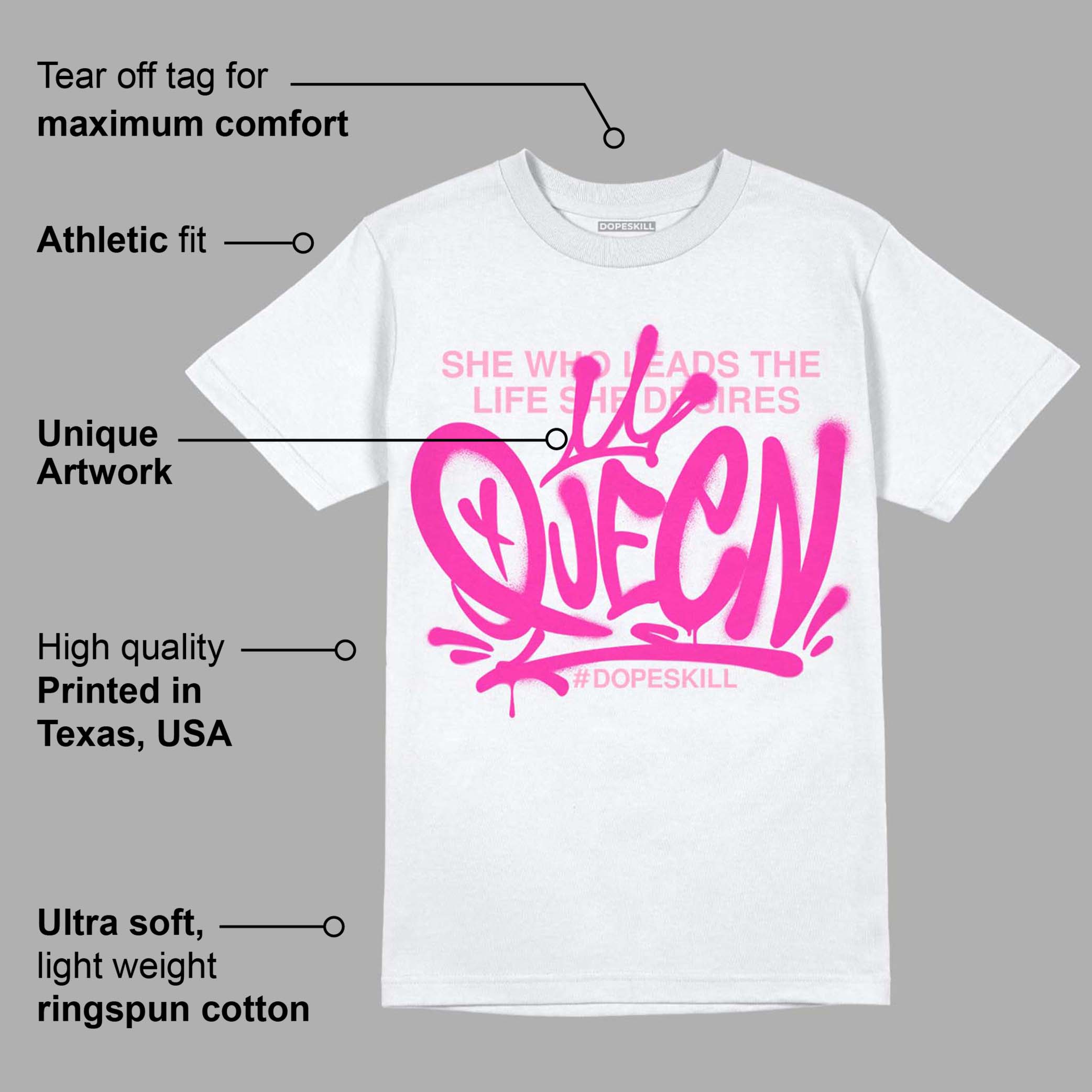 Triple Pink Dunk Low superstreetwear T-Shirt Queen Graphic