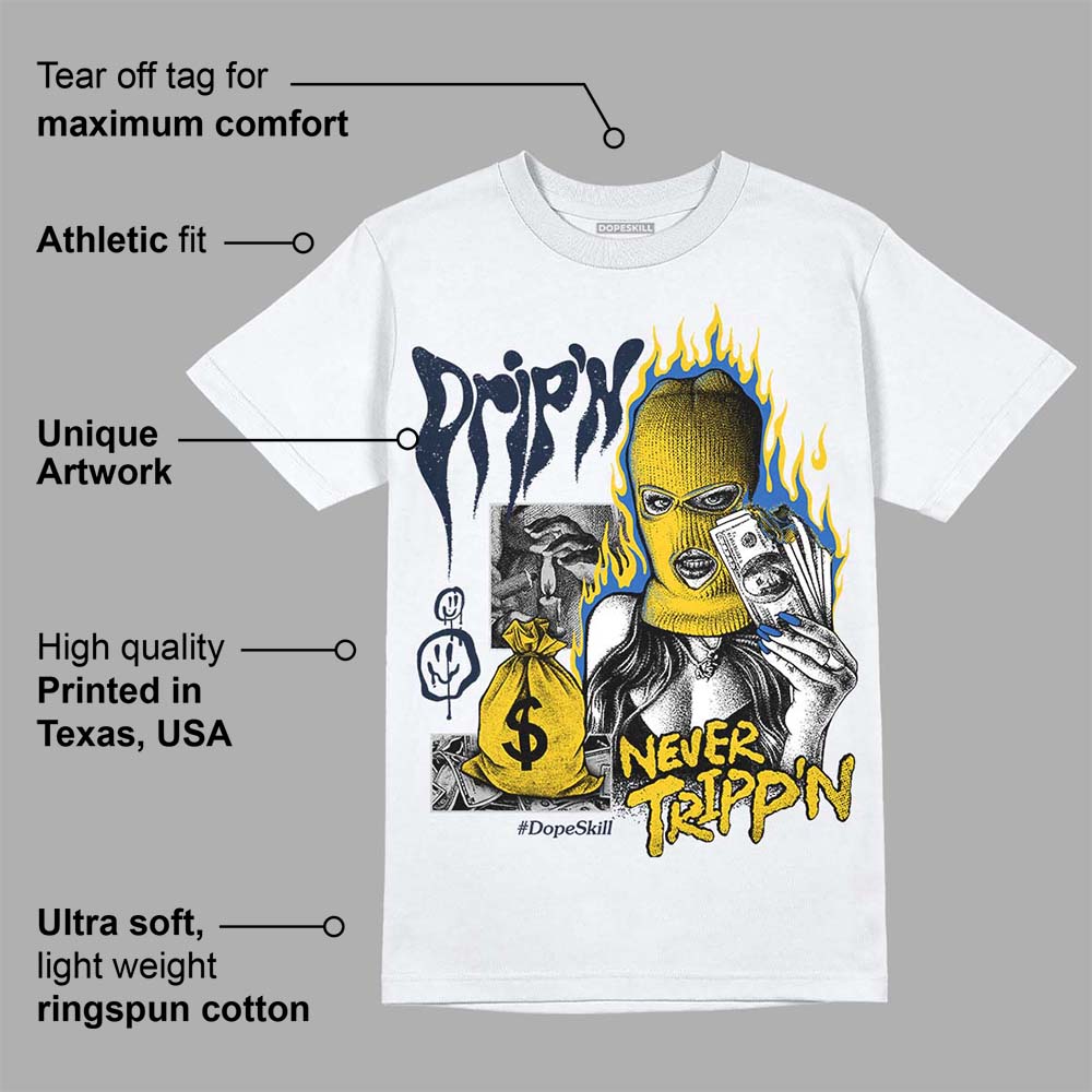 Michigan Dunks superstreetwear T-Shirt Drip'n Never Tripp'n Graphic