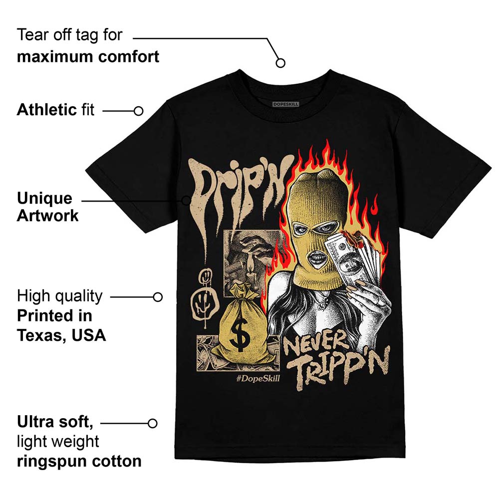 TAN Collection superstreetwear T-Shirt Drip'n Never Tripp'n Graphic