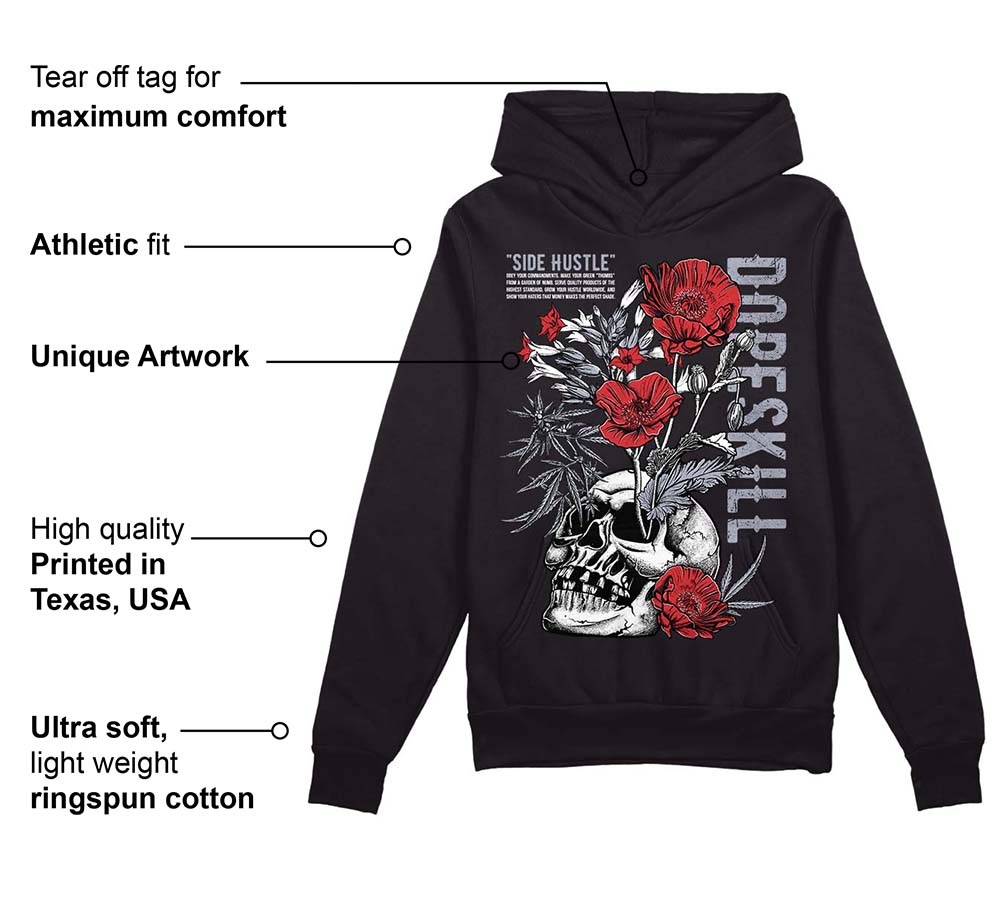 Bred Reimagined 4s superstreetwear Hoodie Sweatshirt Side Hustle Graphic