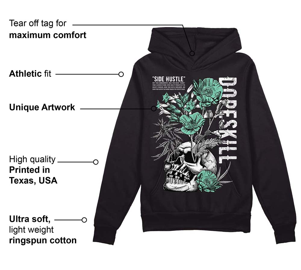 Green Glow 3s superstreetwear Hoodie Sweatshirt Side Hustle Graphic