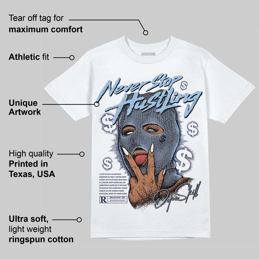 9060 Grey Day superstreetwear T-Shirt Never Stop Hustling Graphic