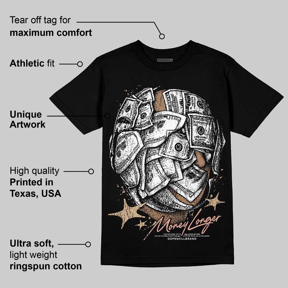 TAN Collection superstreetwear T-Shirt Money Longer Graphic