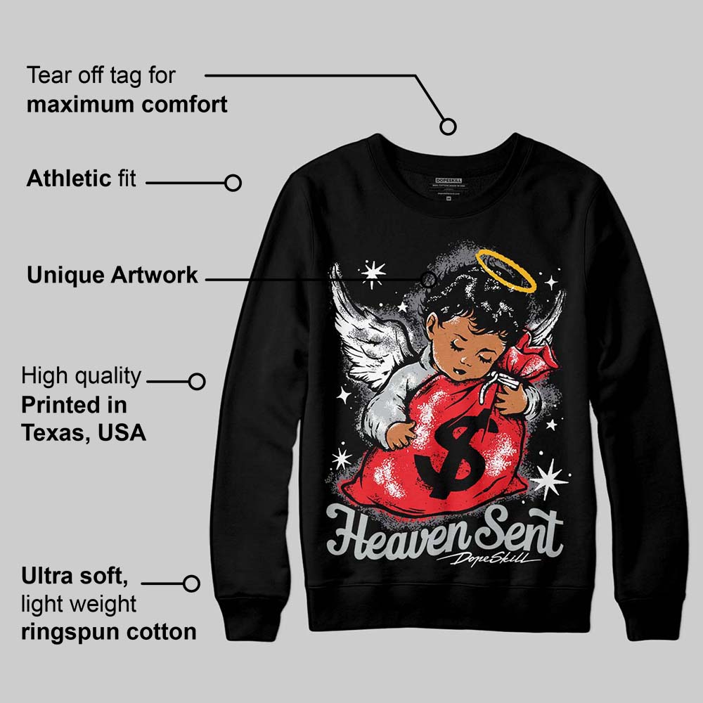 Fear 4s superstreetwear Sweatshirt Heaven Sent Graphic