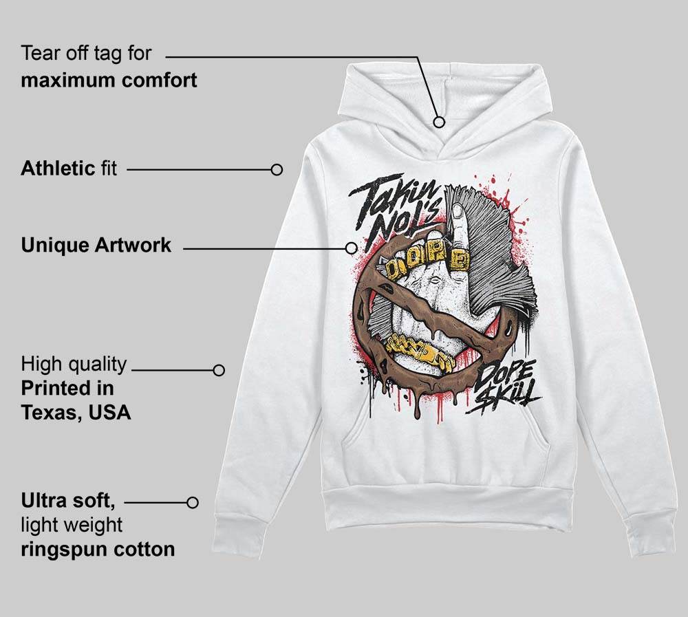 Olive 9s superstreetwear Hoodie Sweatshirt Takin No L's Graphic