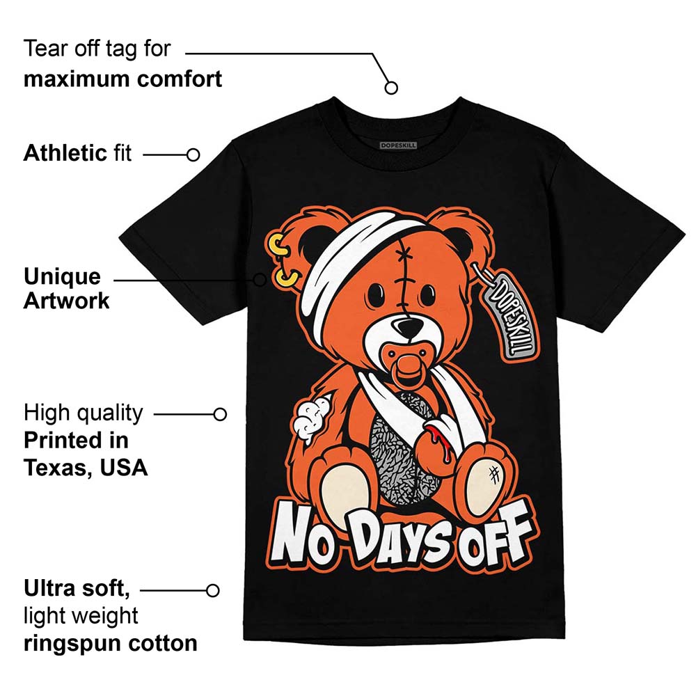Georgia Peach 3s superstreetwear T-Shirt Hurt Bear Graphic