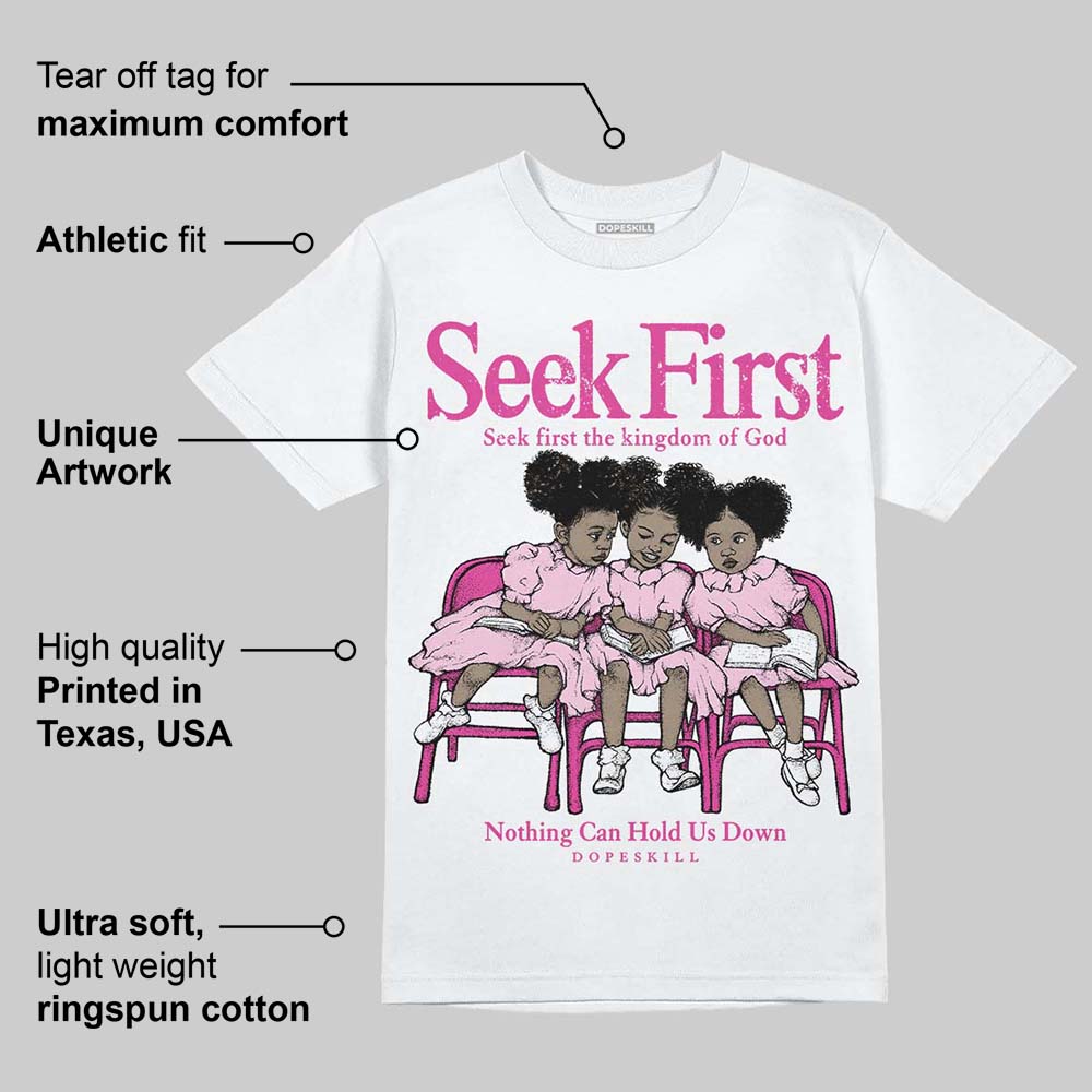 Triple Pink Dunk superstreetwear T-Shirt New Seek First Graphic