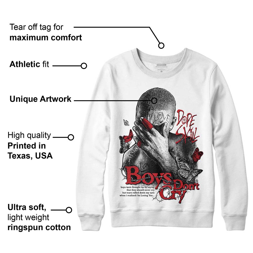 Red Taxi 12s superstreetwear Sweatshirt Boys Don't Cry Graphic