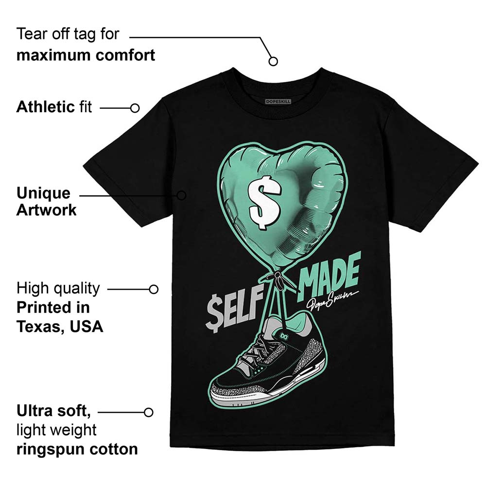 Green Glow 3s superstreetwear T-Shirt Self Made Graphic