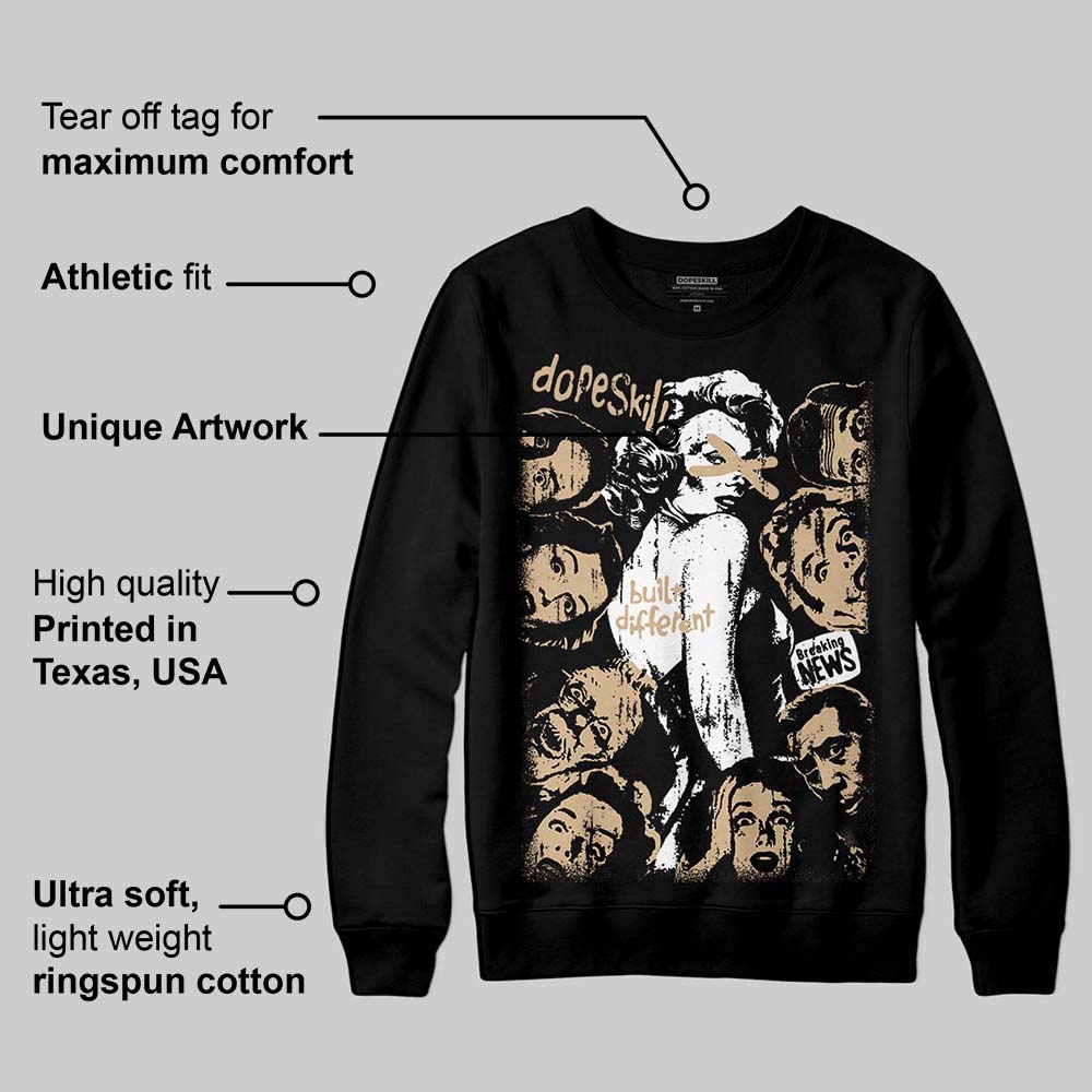 TAN Collection superstreetwear Sweatshirt Built Different Graphic