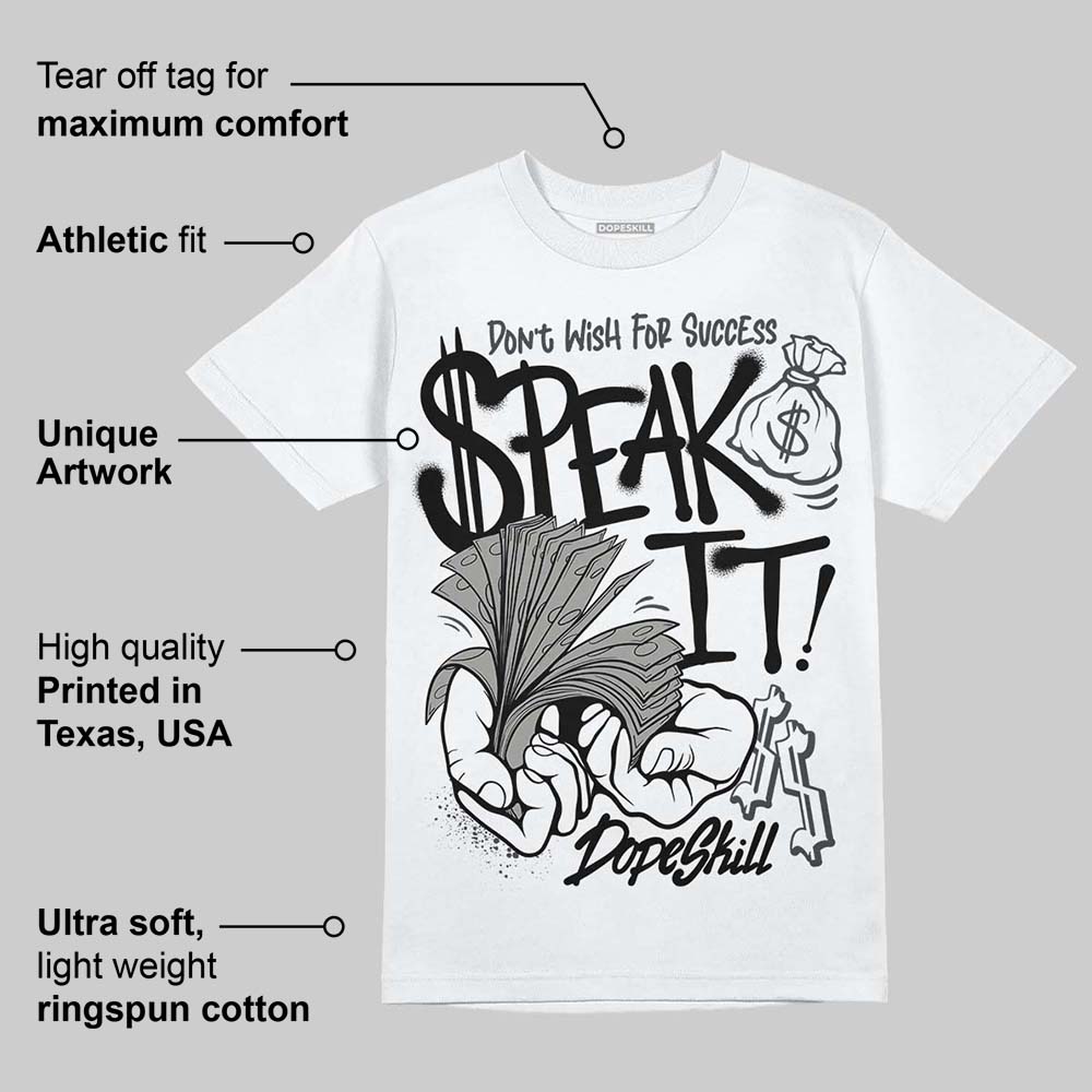 Black Cat 3s superstreetwear T-Shirt Speak It Graphic