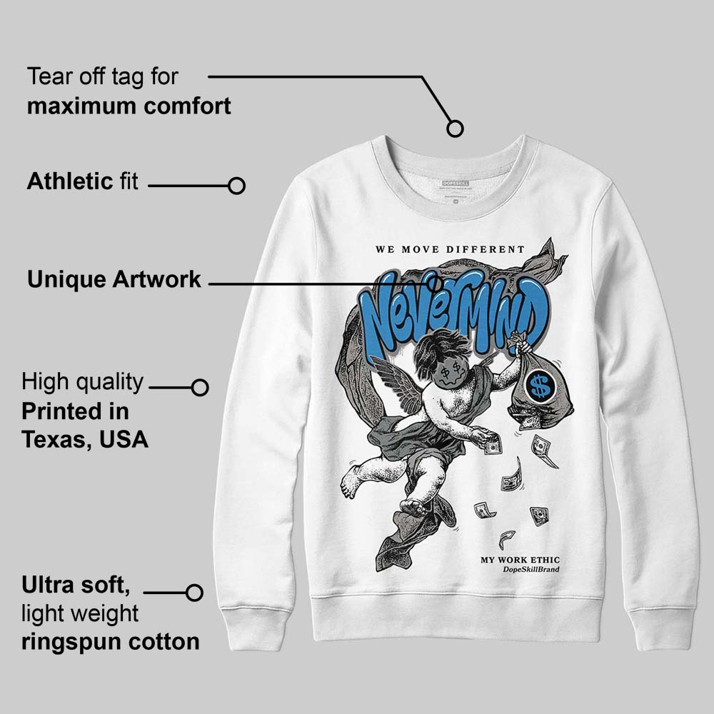 Cool Grey 9s superstreetwear Sweatshirt Nevermind Graphic