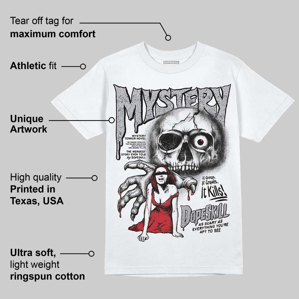 White Cement 4s superstreetwear T-Shirt Mystery Ghostly Grasp Graphic