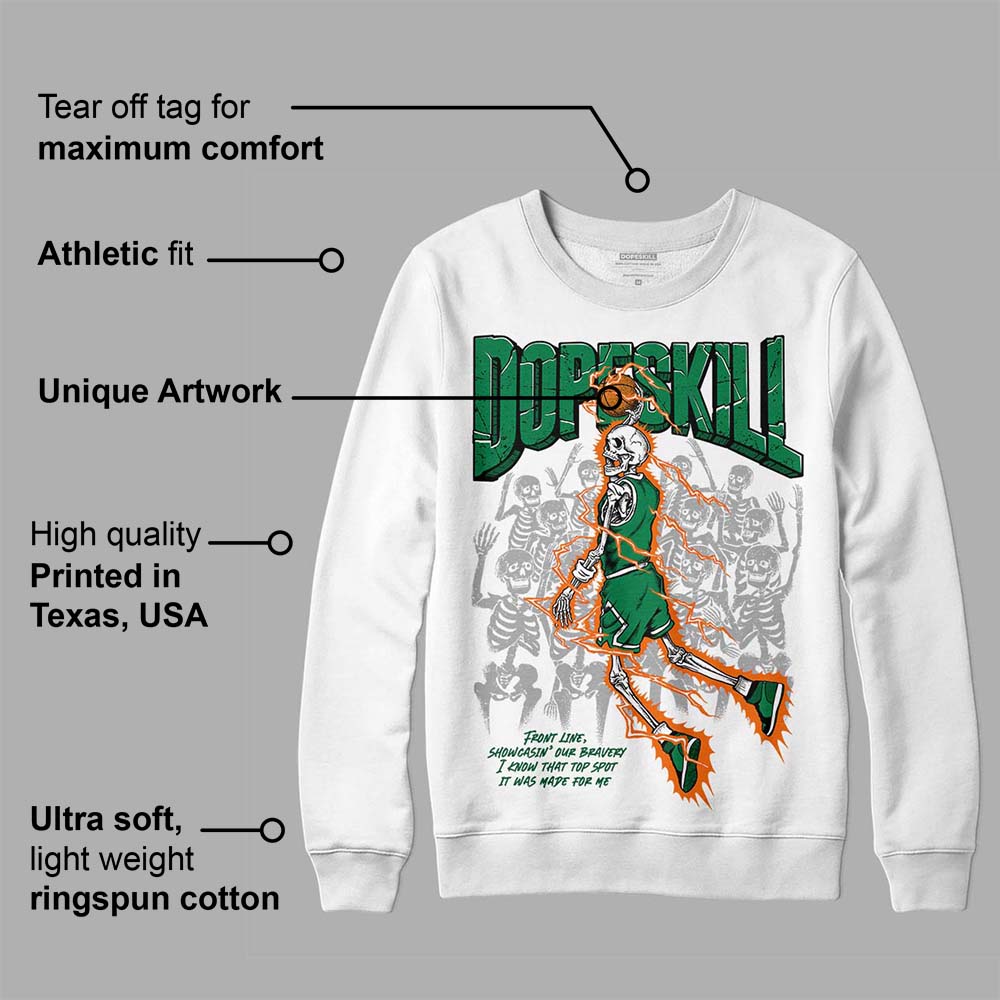 Green Collection superstreetwear Sweatshirt Thunder Dunk Graphic