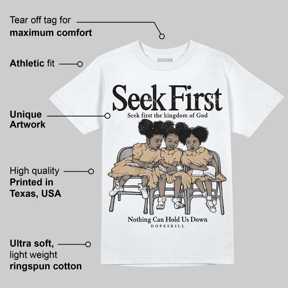 TAN Collection superstreetwear T-Shirt New Seek First Graphic