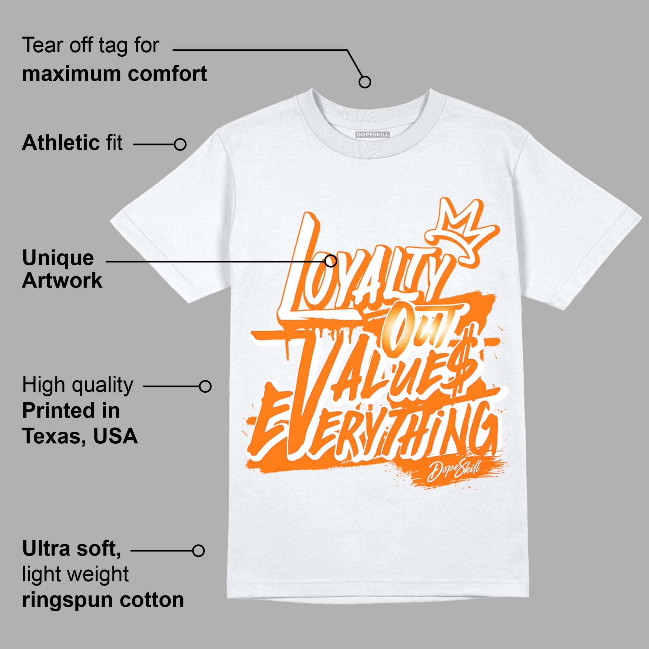 Dunk Low Magma Orange superstreetwear T-Shirt LOVE Graphic