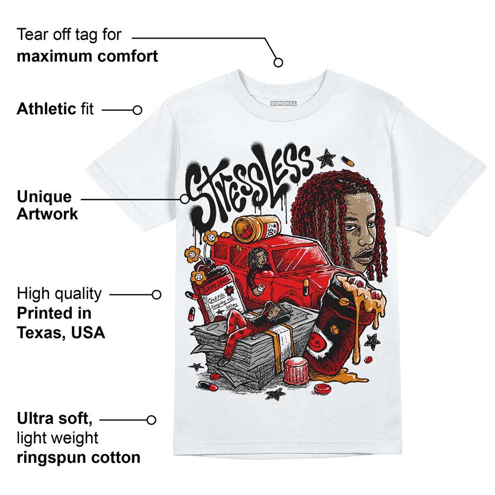 Red Cement 4S superstreetwear T-Shirt Stressless Graphic