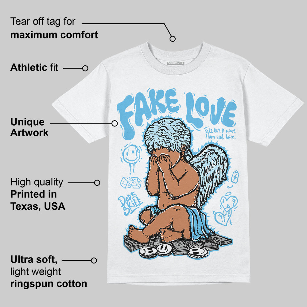 Legend Blue 11s superstreetwear T-Shirt False Love Graphic