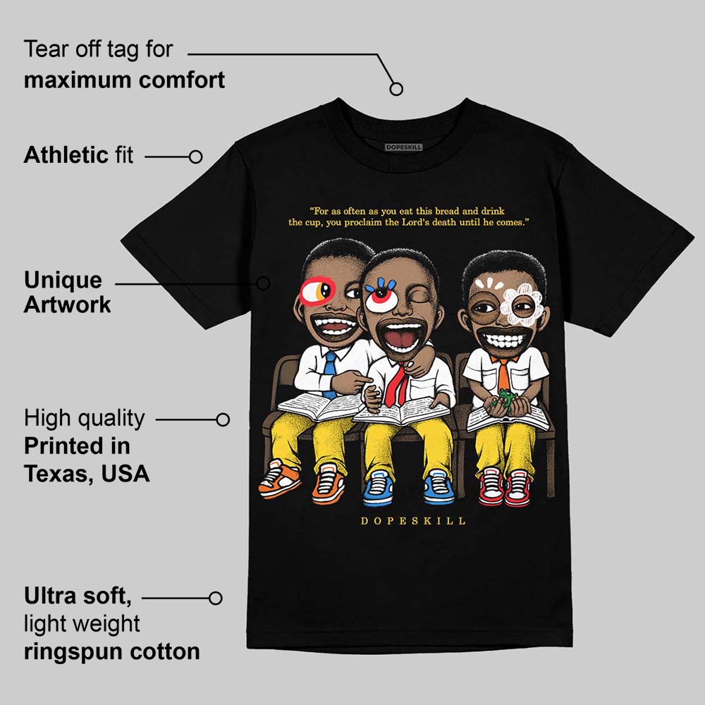 Black Tour Yellow AJ 4 superstreetwear T-Shirt First Sunday Graphic
