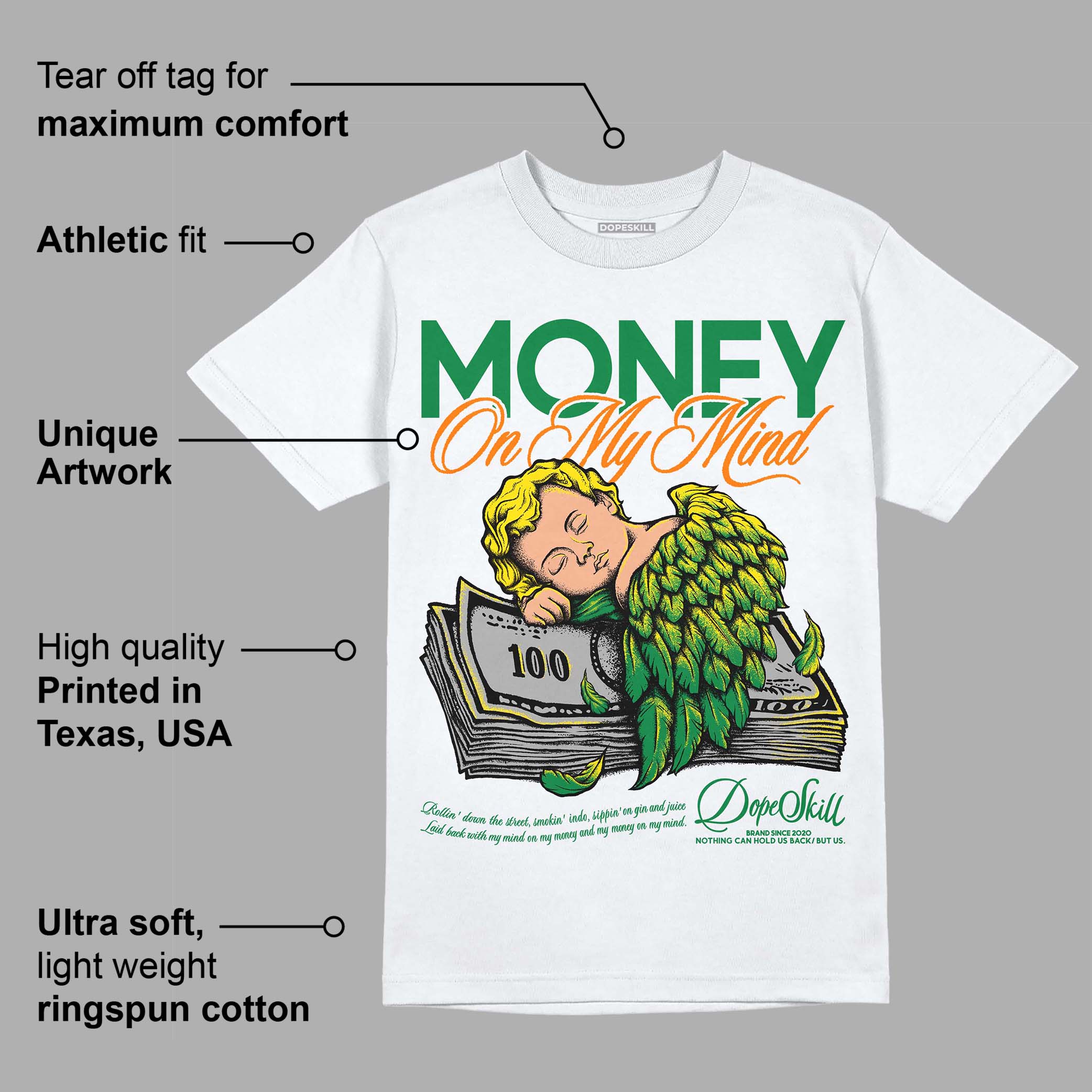 Dunk Low Reverse Brazil superstreetwear T-Shirt MOMM Graphic