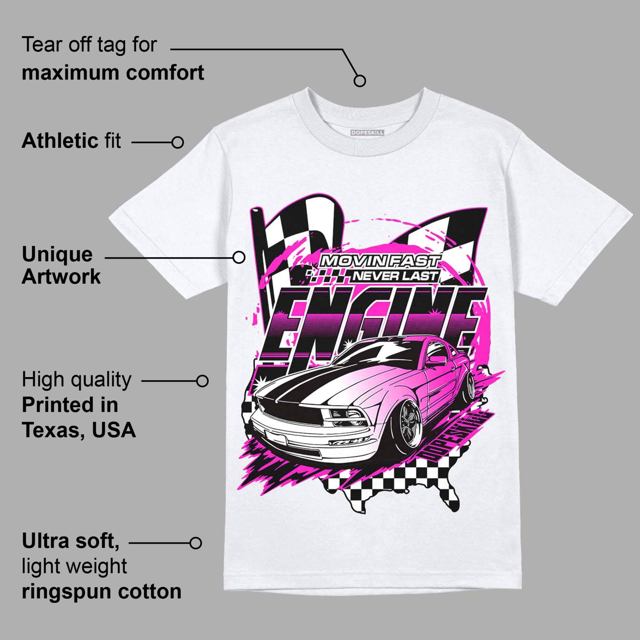 Dunk Low Active Fuchsia superstreetwear T-Shirt ENGINE Tshirt Graphic