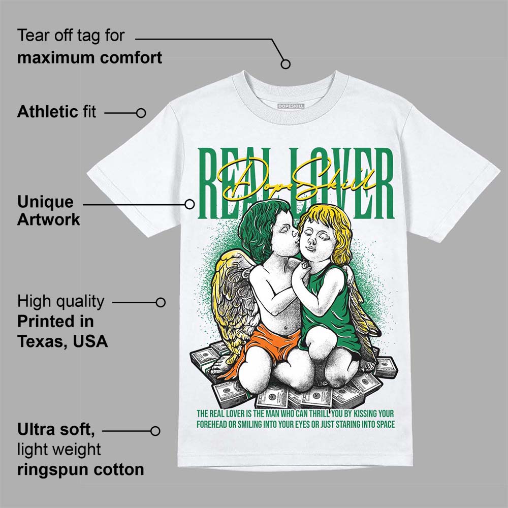Green Collection superstreetwear T-Shirt Real Lover Graphic
