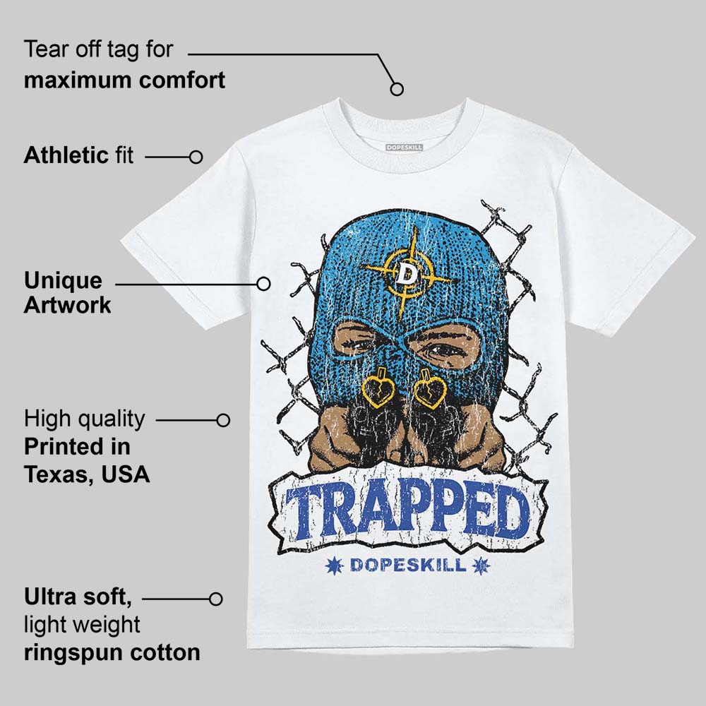 Royal Blue Collection superstreetwear T-Shirt New Trapped Graphic