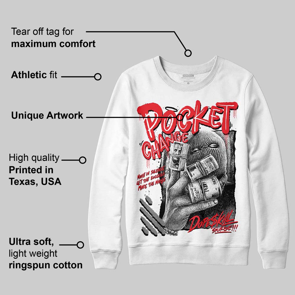 Grey Collection superstreetwear Sweatshirt Pocket Change Graphic